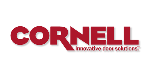 Cornell garage door logo