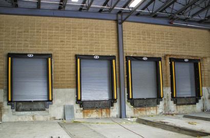 loading dock garage door installation for MA and RI