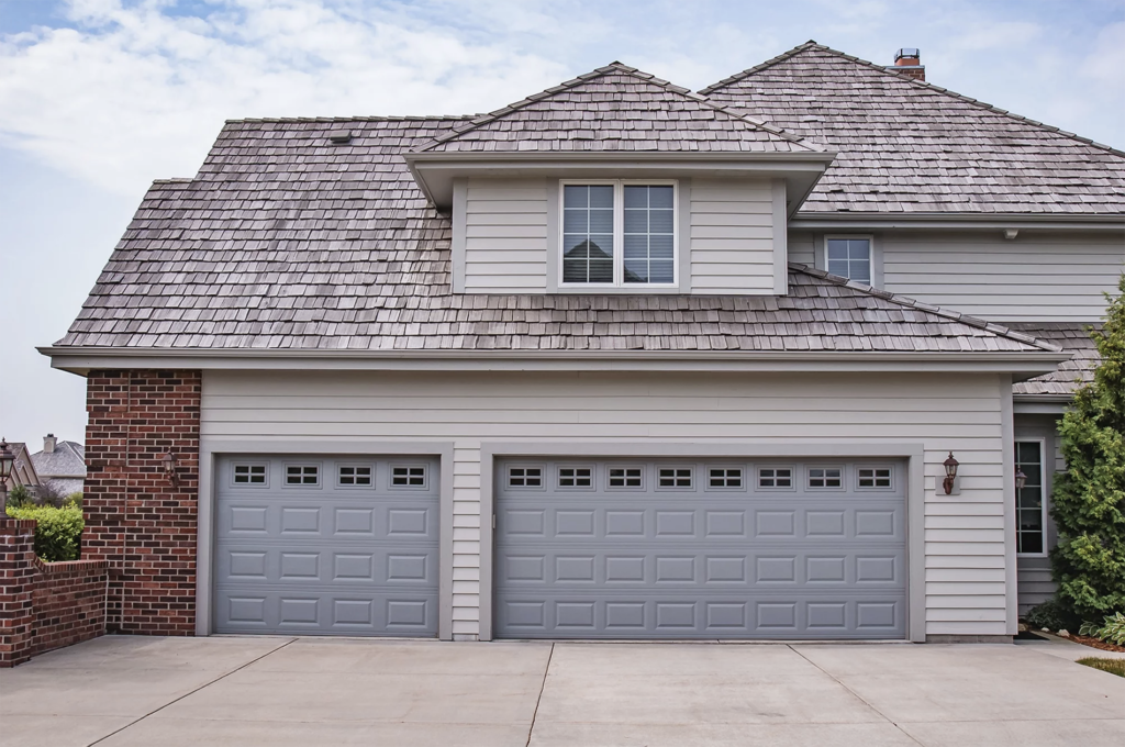 raised panel garage doors