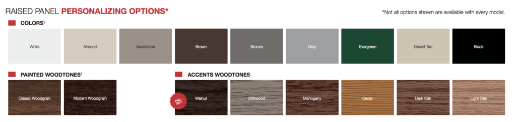 wood colors